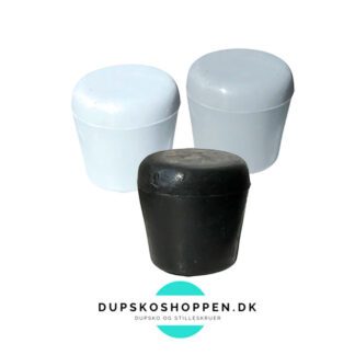 The chair leg caps with friction black, white and gray